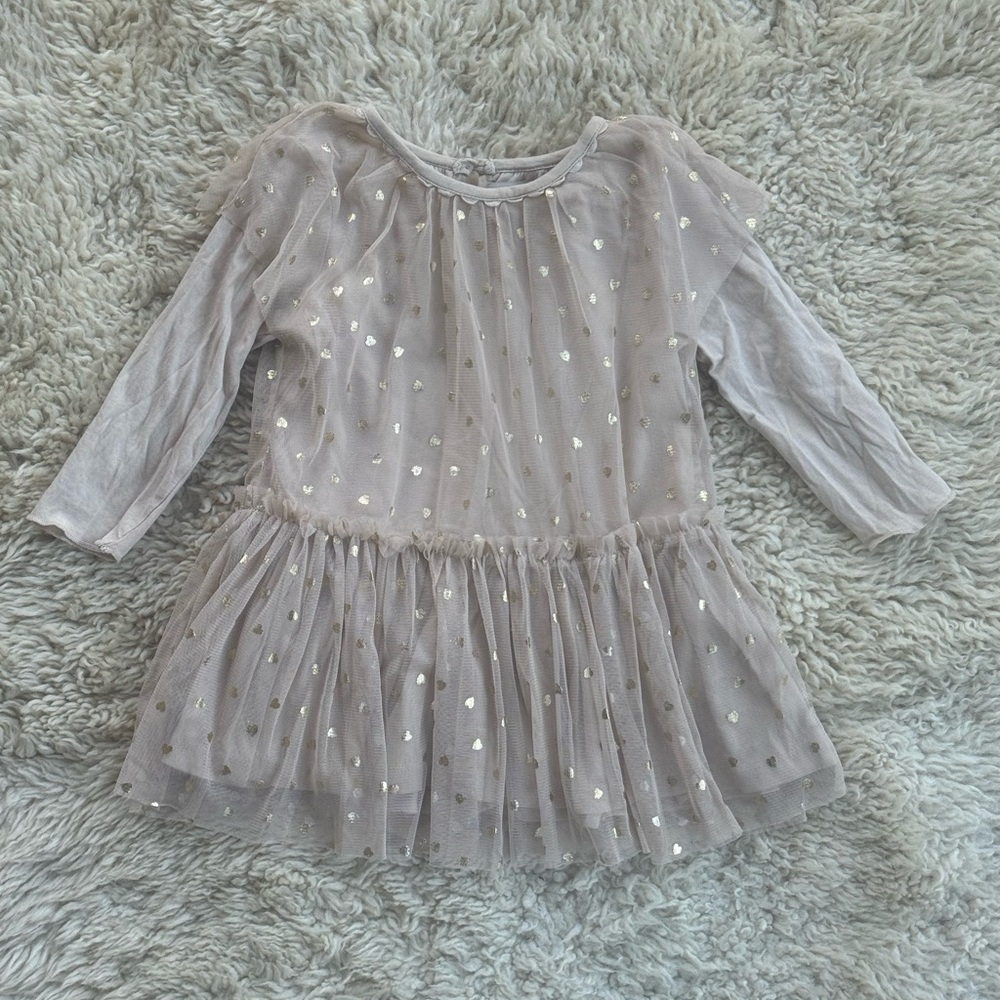 Stella McCartney Cream Tulle Dress